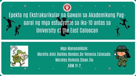 Epekto ng Ekstrakurikular na Gawain sa Akademikong .